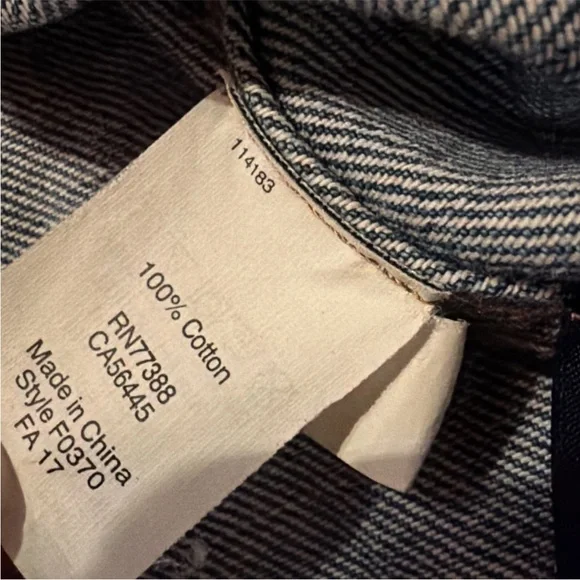 Madewell Blue Denim Jean Jacket - Picture 6 of 7